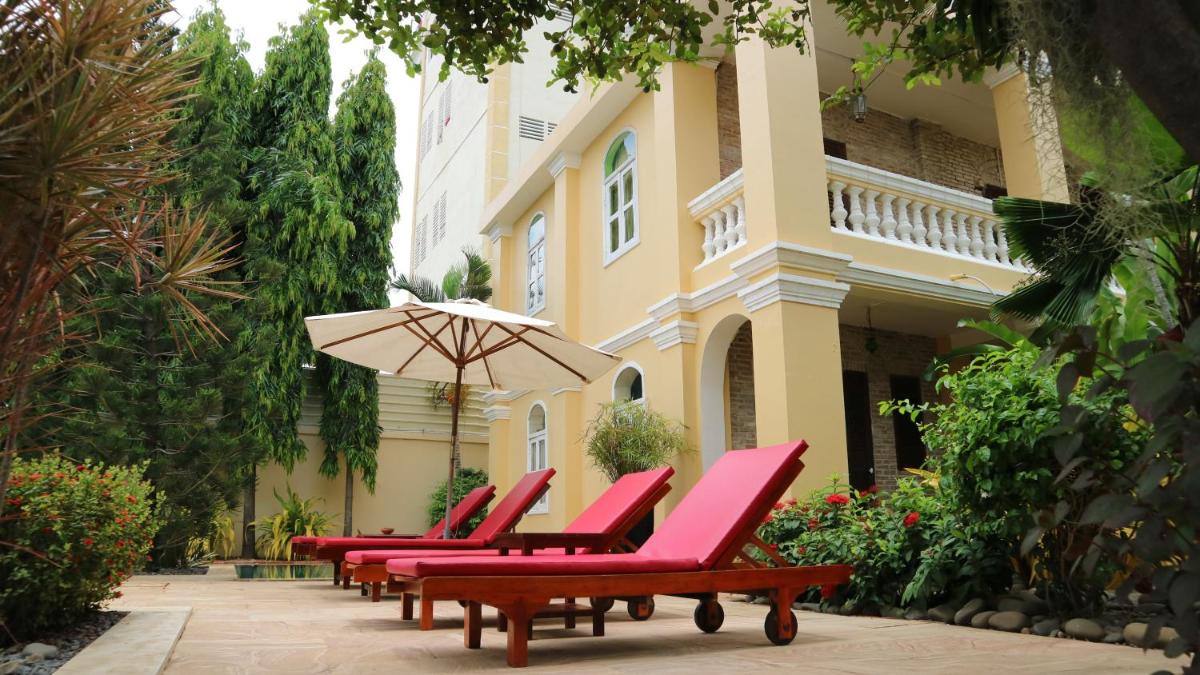 Villa Battambang - A timeless Indochinese resort, steeped in French colonial architecture.