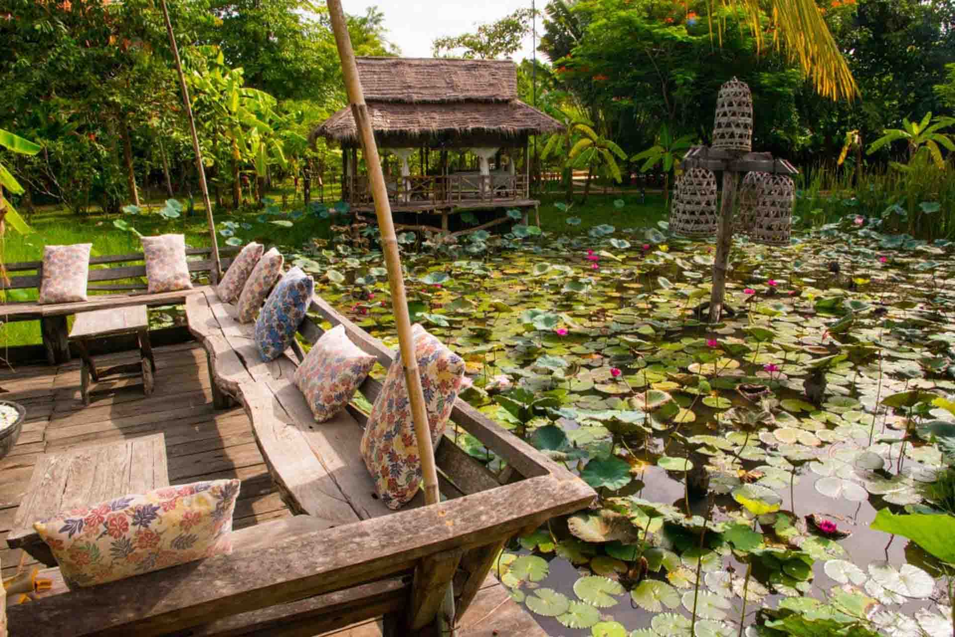 Wat Kor Maisons showcases the splendor and natural harmony of Khmer culture. 