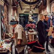 Boutique souvenir shop showcasing local crafts, what to buy in hanoi guide