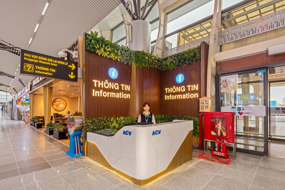 The dedicated information system is available to serve passengers 24/7.