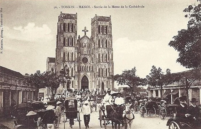 St Joseph Cathedral Hanoi was inaugurated in 1887.