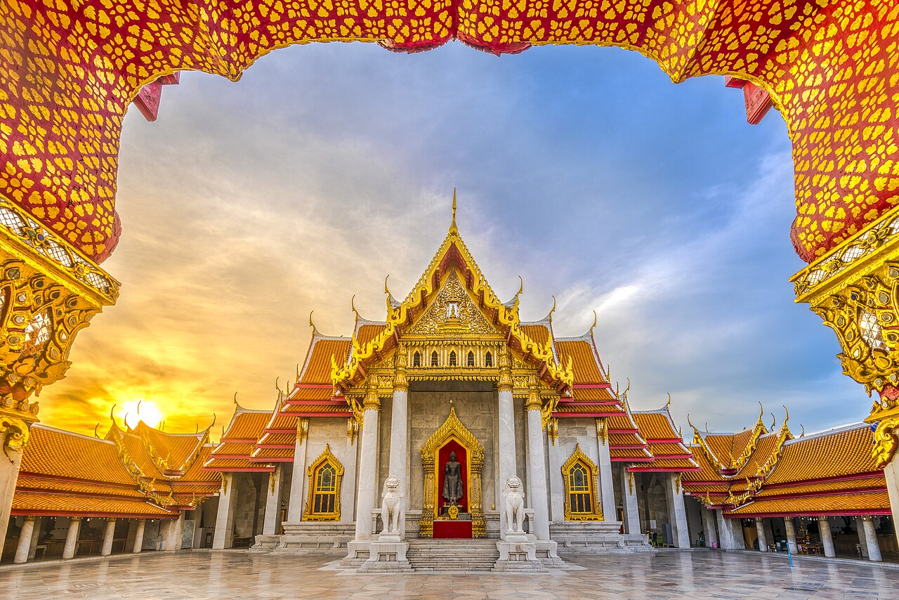 Wat Benchamabophit - One of the must-see pagodas in Thailand