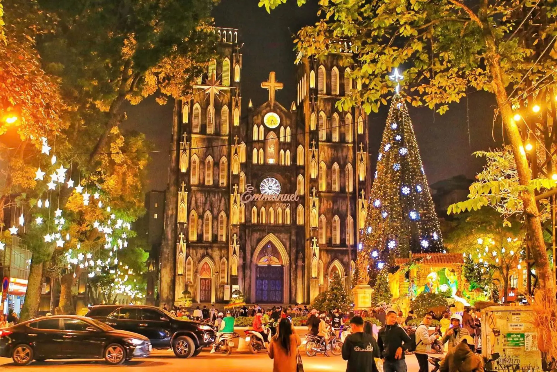 A warm and loving Christmas Eve at a church in Vietnam.