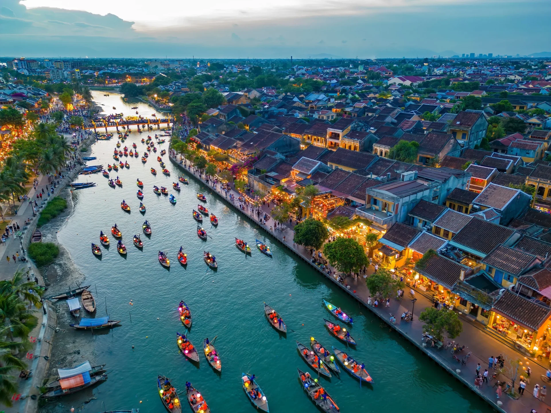 Thu Bon River Boat Ride - A highlight in Vietnam Tours for Seniors​
