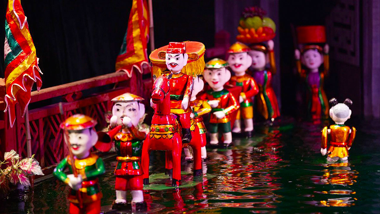 Hanoi Water Puppet Show - A highlight in Vietnam Tours for Seniors​