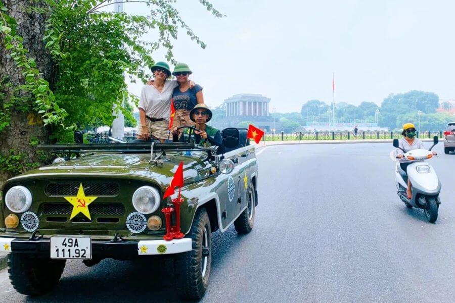 Half Day Hanoi Highlight & Hidden Gem On Vintage Jeep Tours 