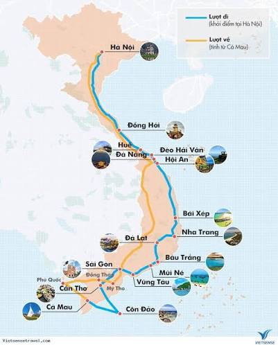 Places and cities that must be included in journeys through Vietnam