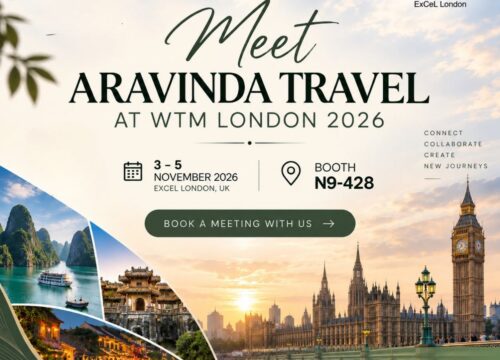 Aravinda Travel – Loyal DMC in Southeast Asia to Attend WTM London 2026